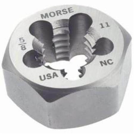 Rethreading Die, Hexagonal, Series 1266, Imperial, 1220, UNF, 12 Thickness, Carbon Steel, Brigh